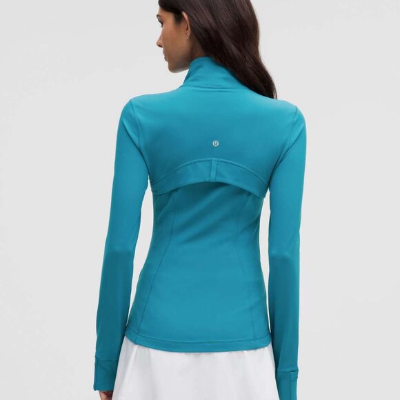 NWT Lululemon Define Jacket *Nulu, Sz 6, Hawaiian Blue/Mirror Silver - Picture 2 of 8